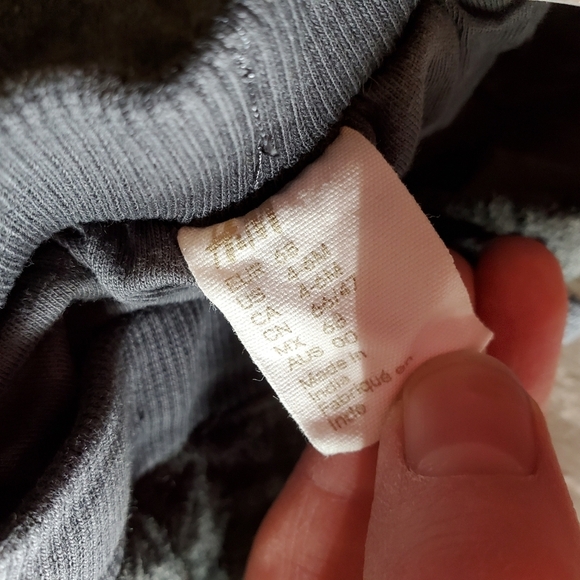 H&M Gray Casual Boy Pants Size 3-6m 100% Cotton EUC - Picture 3 of 8